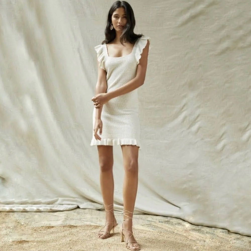 Anthropologie knit mini dress
